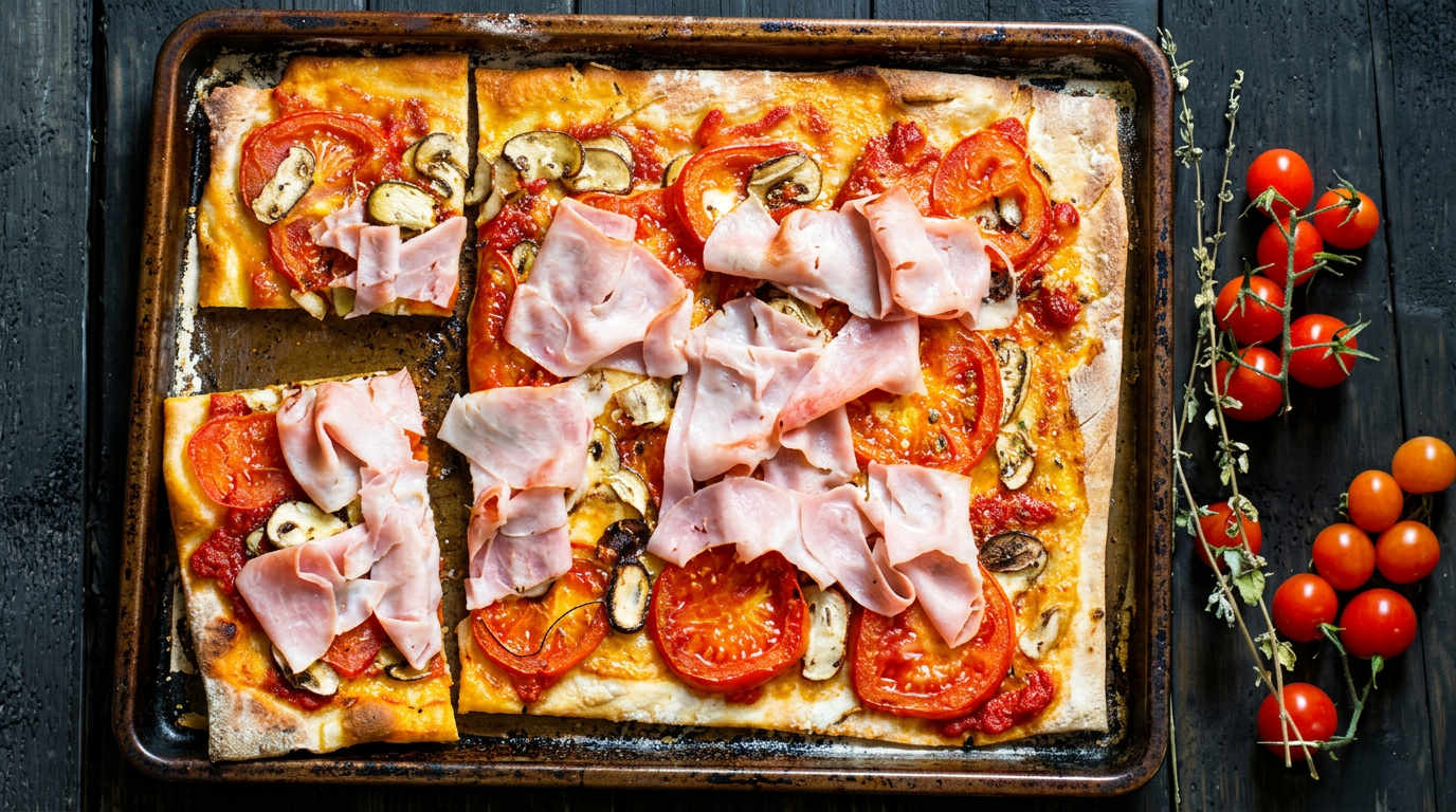 Jambon champignons